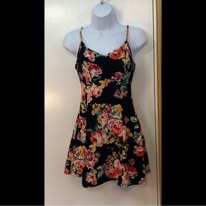 Floral Spaghetti Strap Women's Top